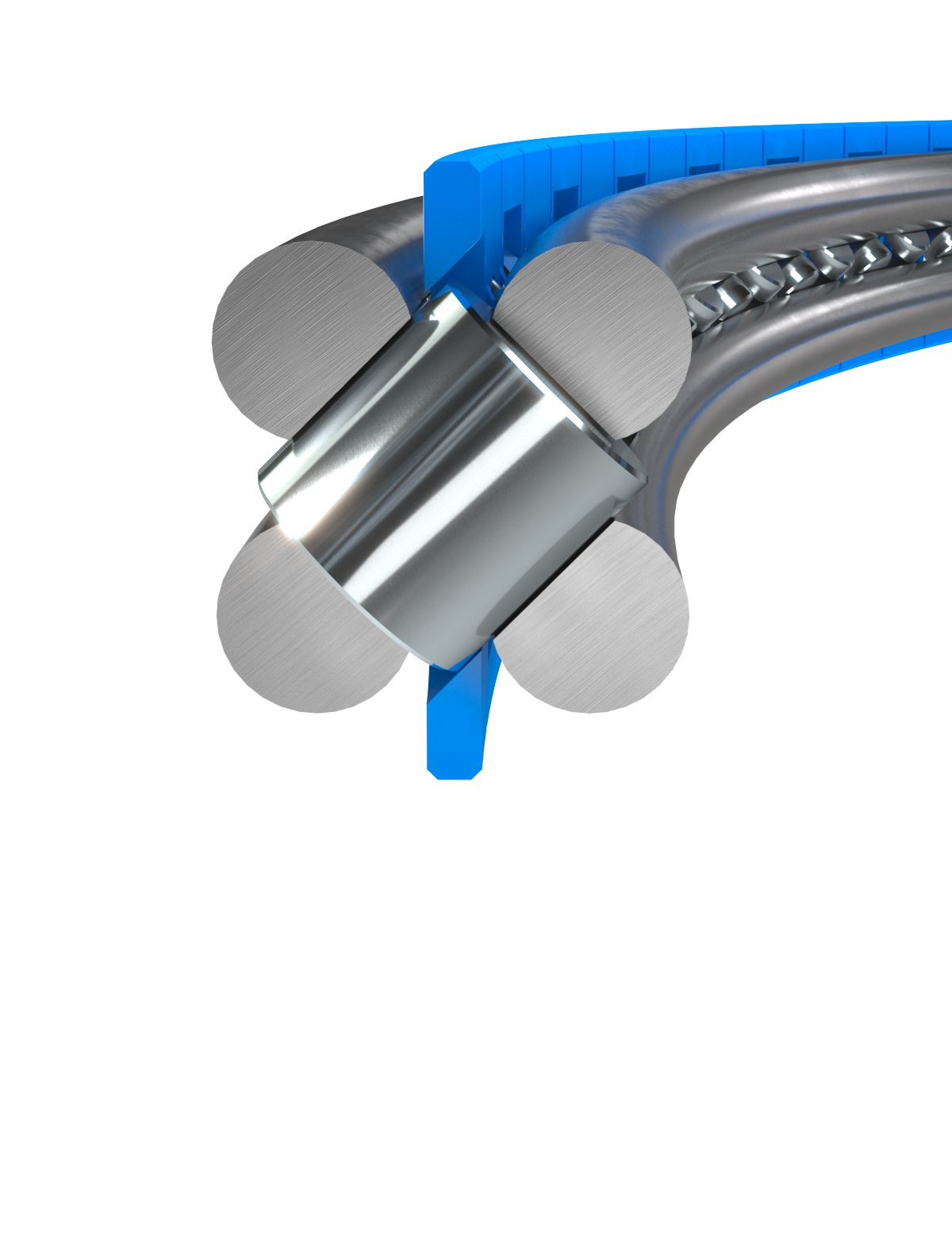 Wälzlager mit geschliffenen Laufbahnen  Rollenlager Typ LEW